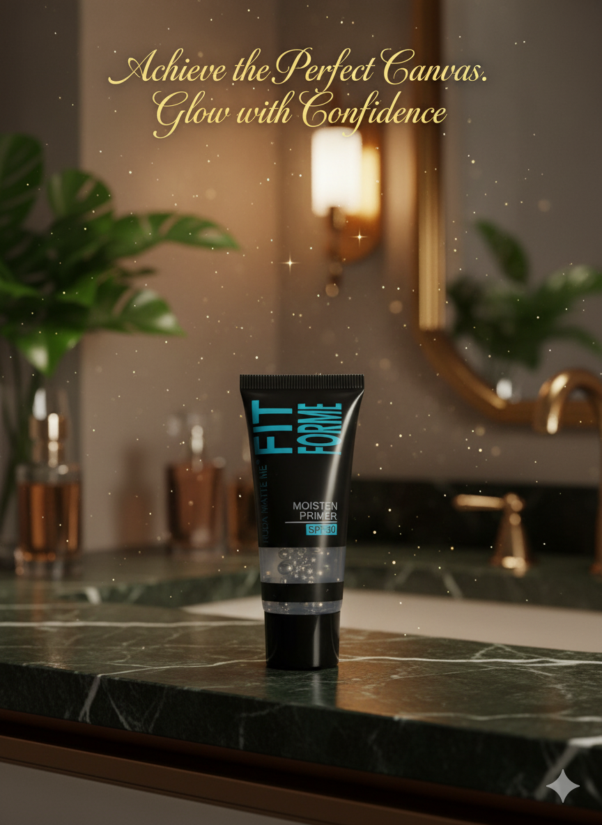Fit Me Makeup Primer – Lightweight, Oil-Free, Pore Minimizing & Long-Lasting Face Base for Smooth Makeup Application